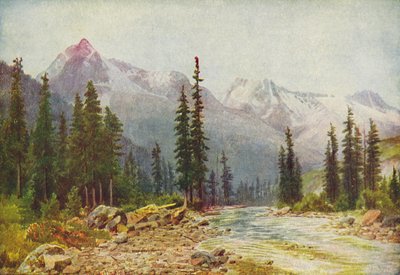 Skalisté hory, 1916 od Thomas Mower Martin