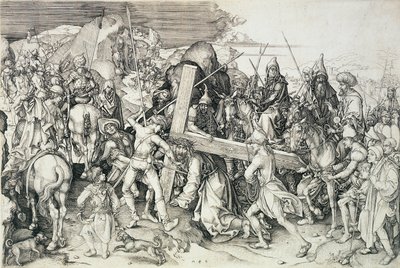 Kristus nesoucí svůj kříž od Martin Schongauer