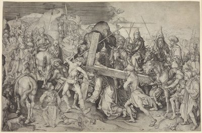 Kristus nesoucí kříž od Martin Schongauer