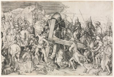 Kristus nesoucí kříž od Martin Schongauer