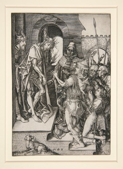Kristus představený lidem (Ecce Homo) od Martin Schongauer