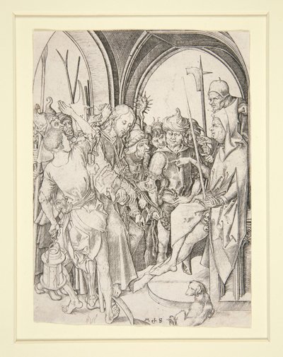 Kristus před Annášem od Martin Schongauer