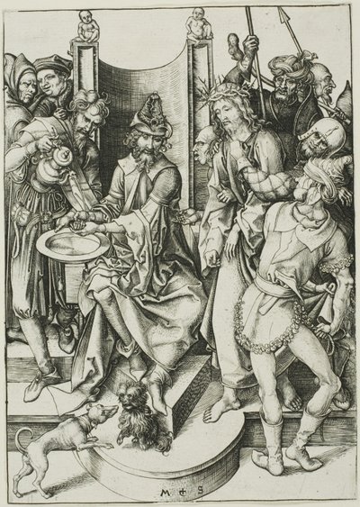 Kristus před Pilátem od Martin Schongauer