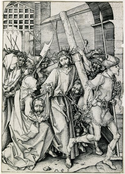 Kristus nesoucí kříž, konec 15. století od Martin Schongauer