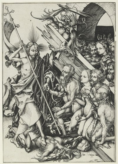 Kristus v Limbu od Martin Schongauer