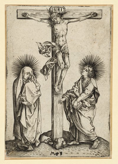 Kristus na kříži od Martin Schongauer