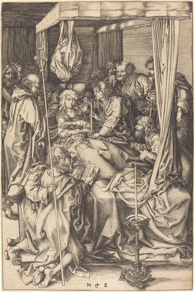 Smrt Panny od Martin Schongauer