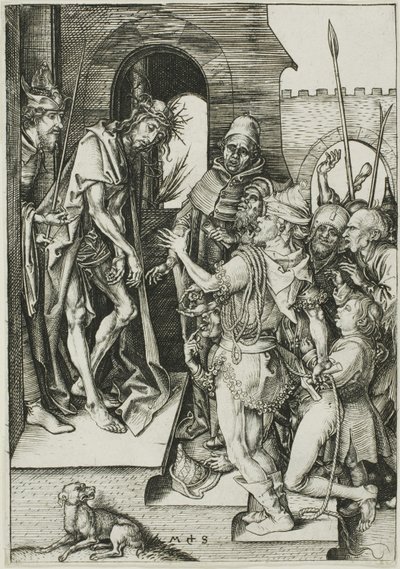 Ecce Homo z Pašije od Martin Schongauer