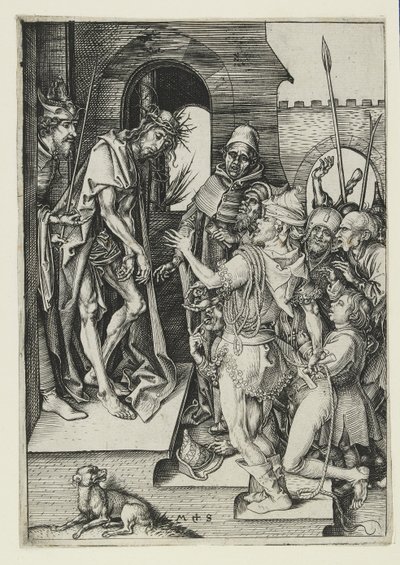 Ecce Homo, konec 15. století od Martin Schongauer