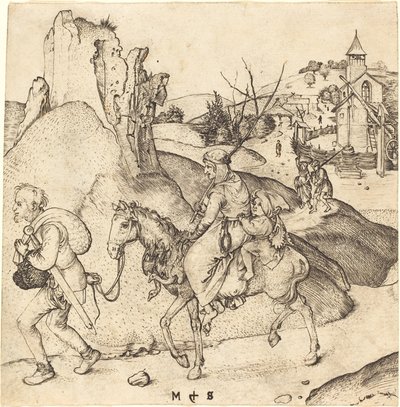 Rolnická rodina jde na trh od Martin Schongauer
