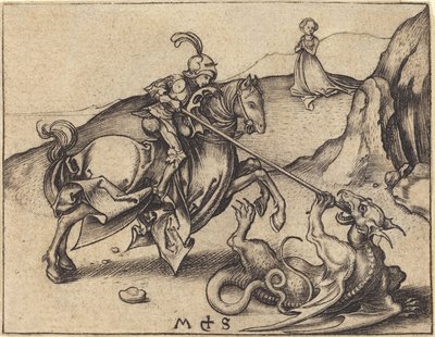 Svatý Jiří od Martin Schongauer