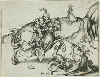 Svatý Jiří od Martin Schongauer
