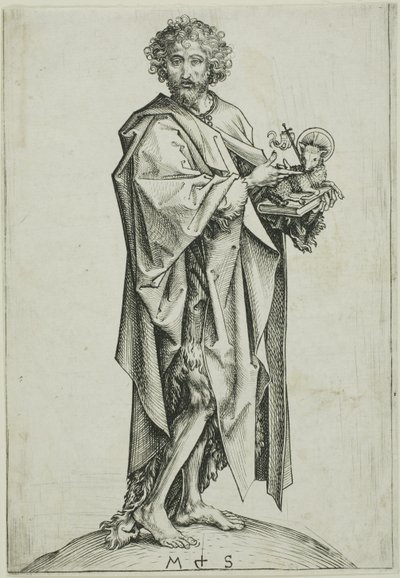 Svatý Jan Křtitel od Martin Schongauer