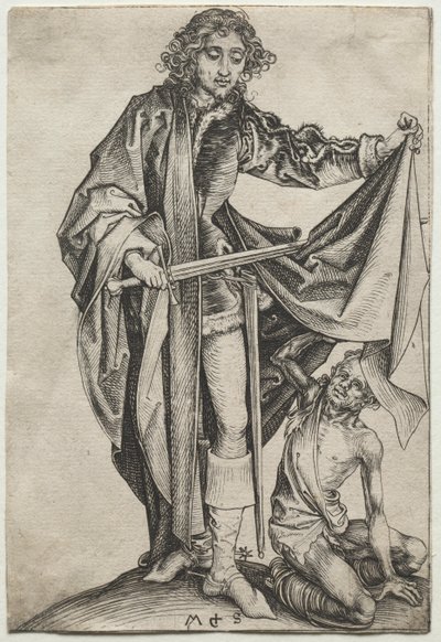 Svatý Martin od Martin Schongauer