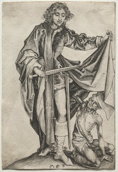 Svatý Martin. od Martin Schongauer