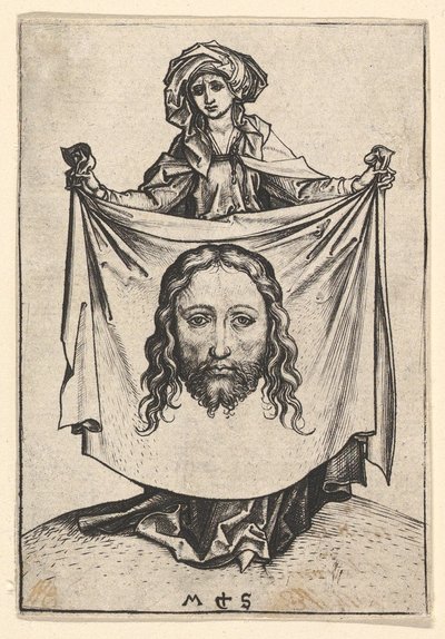 Svatá Veronika, ca. 1435-1491. od Martin Schongauer