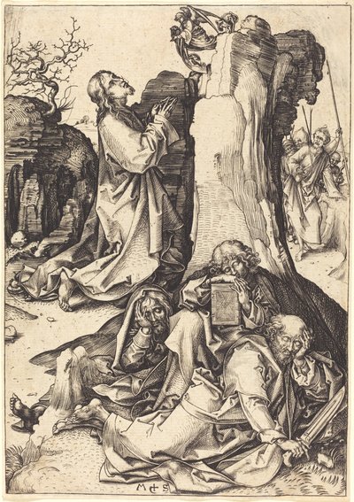Agónie v zahradě od Martin Schongauer