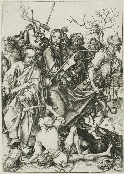 Zrada Krista, z Umučení od Martin Schongauer