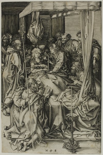 Smrt Panny od Martin Schongauer