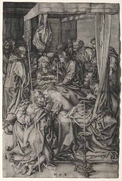 Smrt Panny od Martin Schongauer