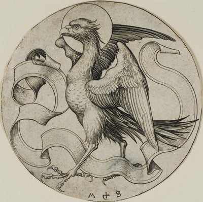 Orel svatého Jana od Martin Schongauer