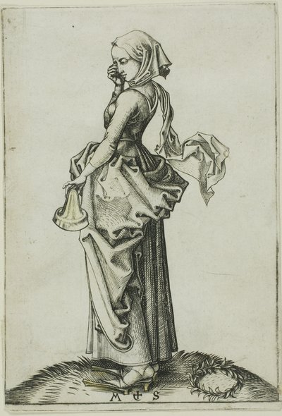 Pátá bláznivá panna od Martin Schongauer
