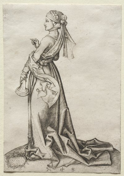 První z pošetilých panen od Martin Schongauer