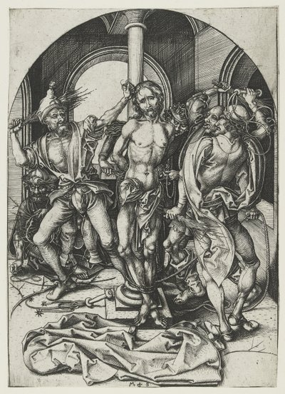 Bičování od Martin Schongauer