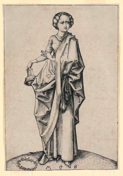 Čtvrtá hloupá panna od Martin Schongauer