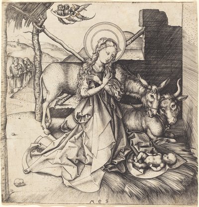 Narození Páně od Martin Schongauer