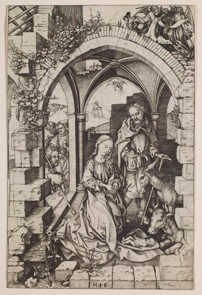 Narození Páně od Martin Schongauer