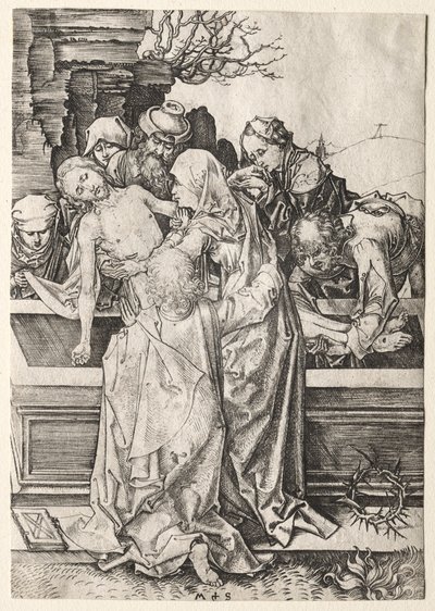 Vášeň: Pohřeb od Martin Schongauer