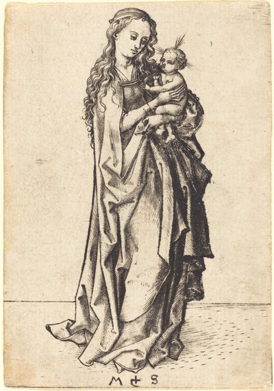 Malá Madona s dítětem od Martin Schongauer