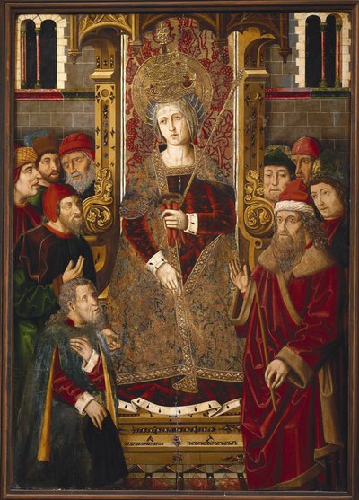 Svatá Helena od Martin & Ximenez Miguel (fl.1466 1505) Bernat