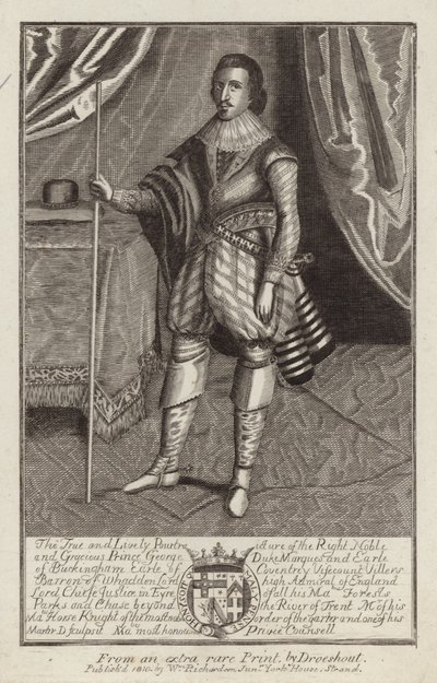 George Villiers od Martin, the elder Droeshout