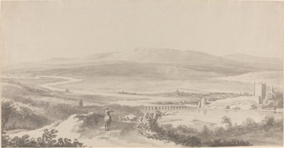 Panorama Dunaje poblíž Grinzing od Martin von Molitor