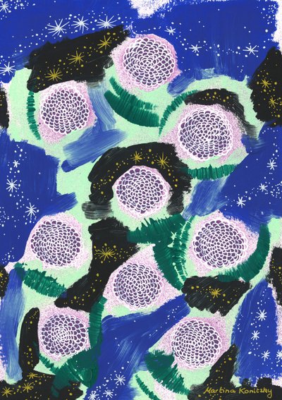 Camouflage Night Flowers (pocta Josephu von Eichendorff) od Martina Konitzky