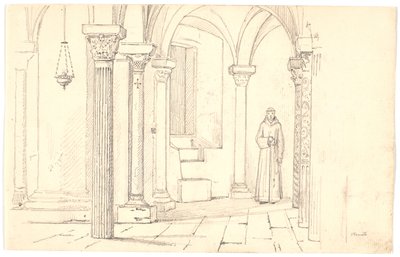 Krypta katedrály, Otranto od Martinus Rørbye