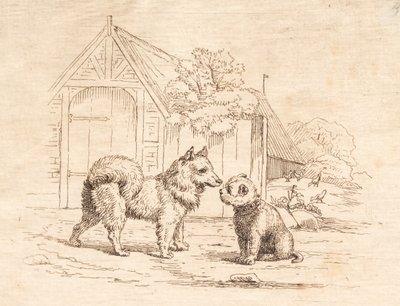 Ilustrace k "Půl sta bajek pro děti" od Hey od Martinus Rørbye