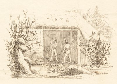 Ilustrace k "Půl sta bajek pro děti" od Hey od Martinus Rørbye