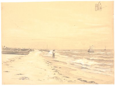 Část Sønderstrand, Skagen od Martinus Rørbye