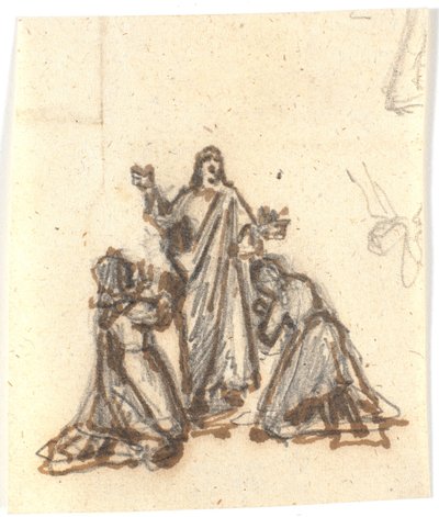 Vzkříšený Kristus od Martinus Rørbye