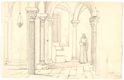Krypta katedrály, Otranto od Martinus Rørbye
