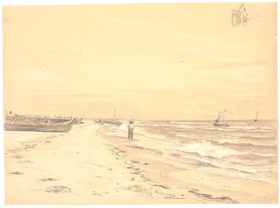 Část Sønderstrand, Skagen od Martinus Rørbye