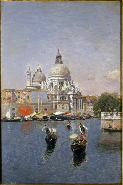 Santa Maria della Salute, Benátky od Martín Rico y Ortega