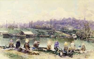 The Washerwomen od Martín Rico y Ortega