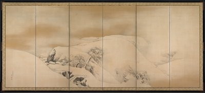 Zimní den, 1784. od Maruyama Okyo