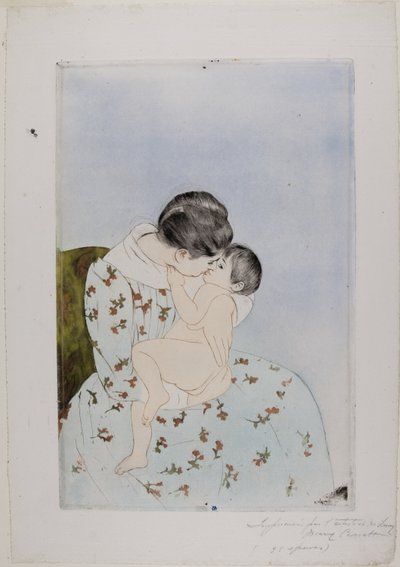 Po koupeli od Mary Cassatt