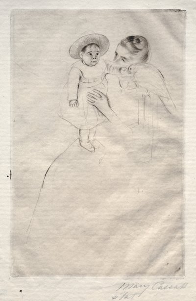 Hélène ze Septeuil, c. 1891. od Mary Cassatt