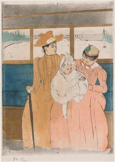 V omnibusu od Mary Cassatt